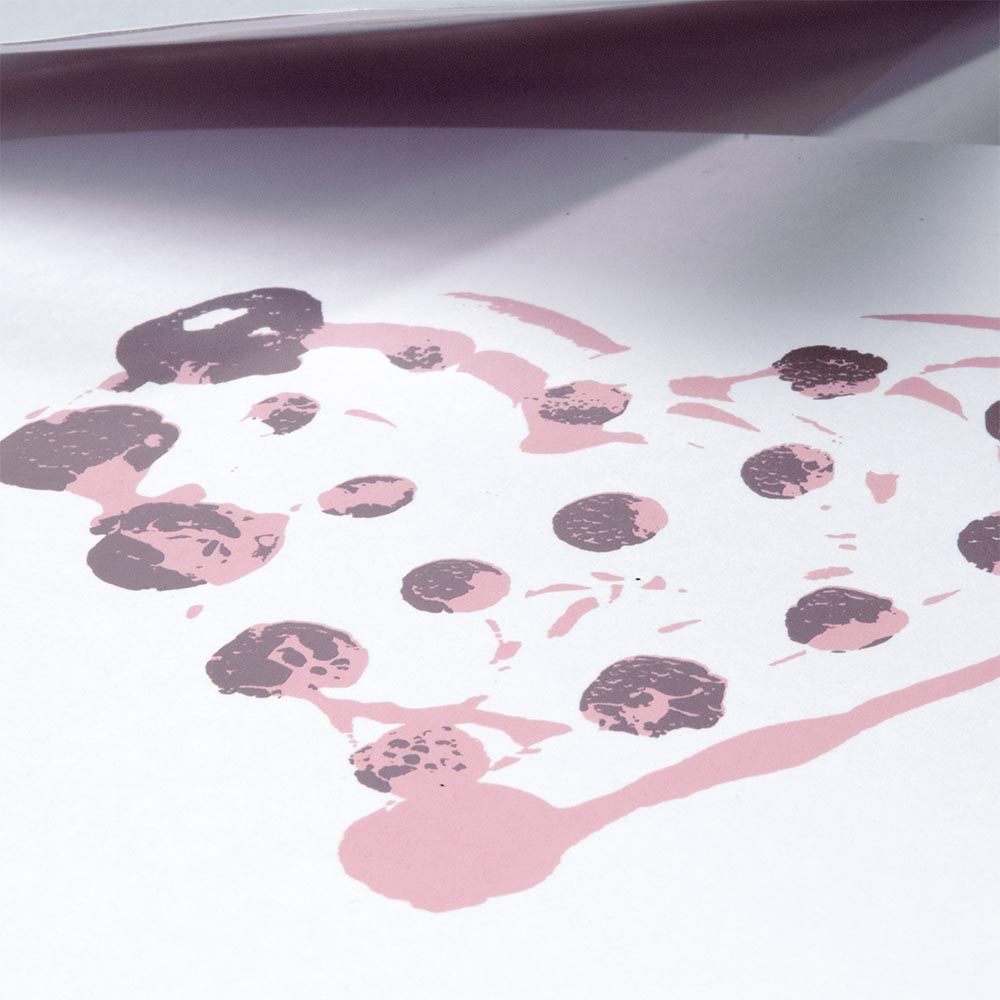 Love Greeting Card - Heart Dots