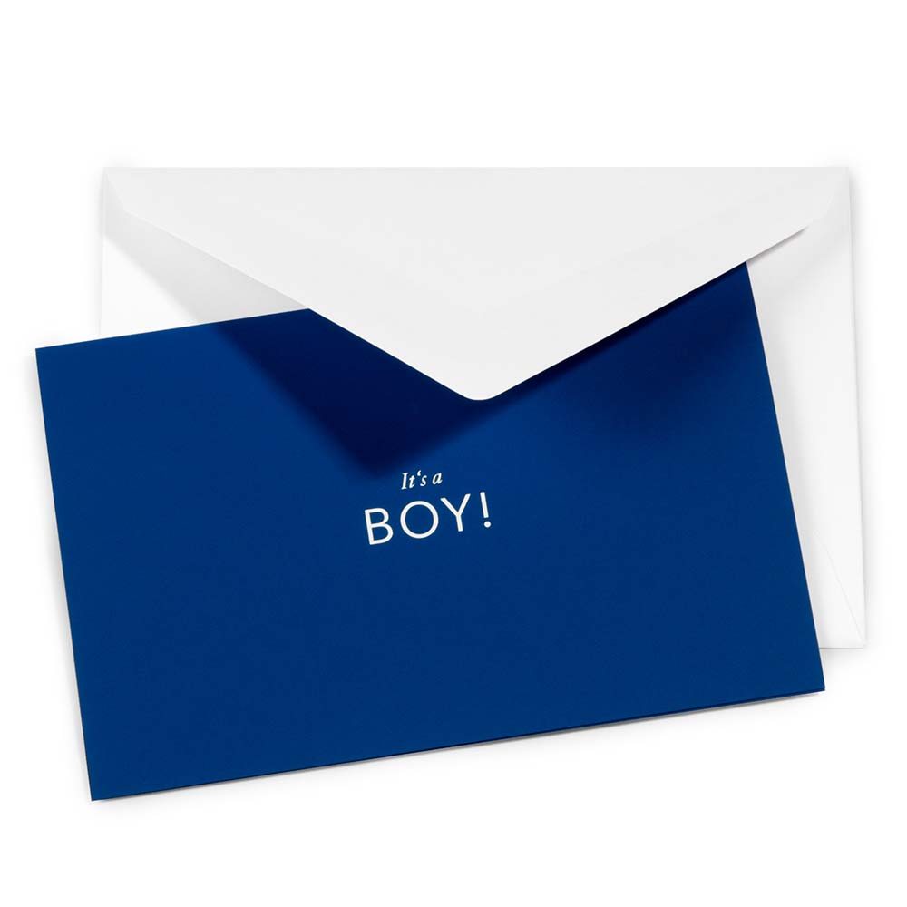Birth/Baby Greeting Card - "It's a Boy!"