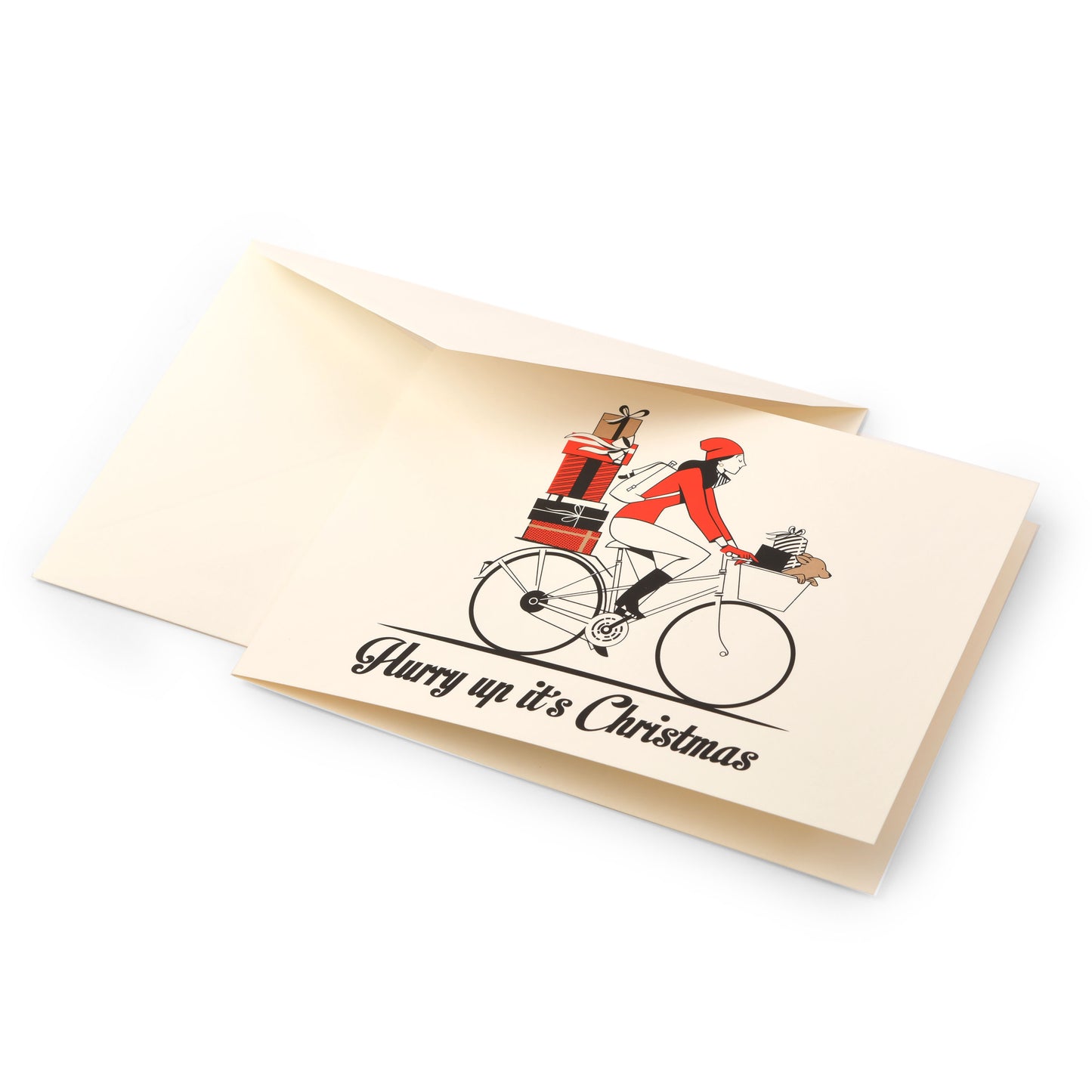 Christmas Greeting Card - Hurry up it‘s Christmas